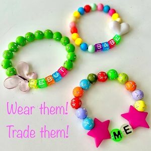 Taylor Swift Cruel Summer Bracelet Handmade Eras Tour Friendship